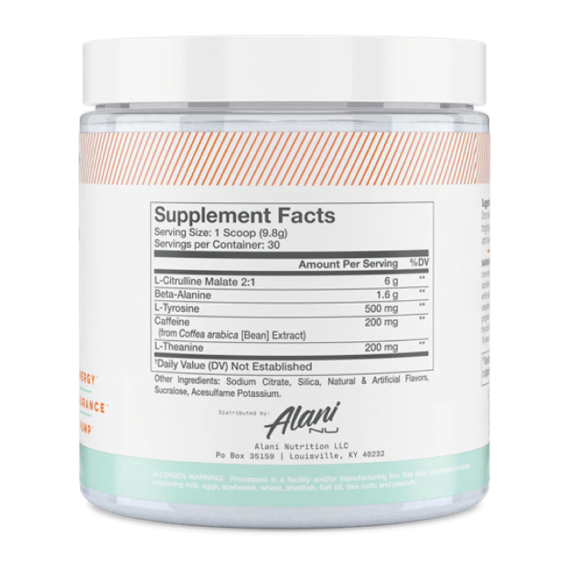 Alani Nu Pre-Workout 30 Servings - Image 3
