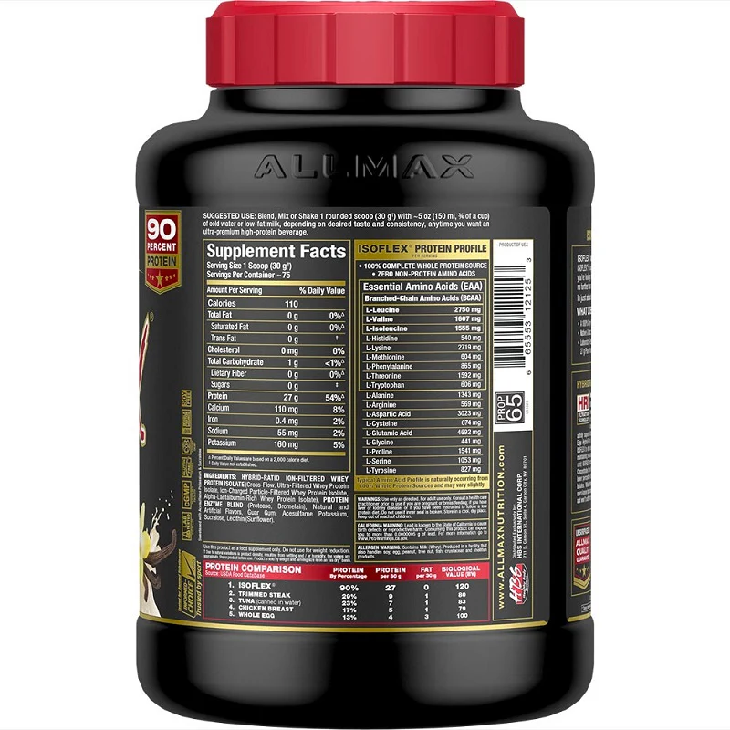 Allmax Isoflex 5lb - Image 3
