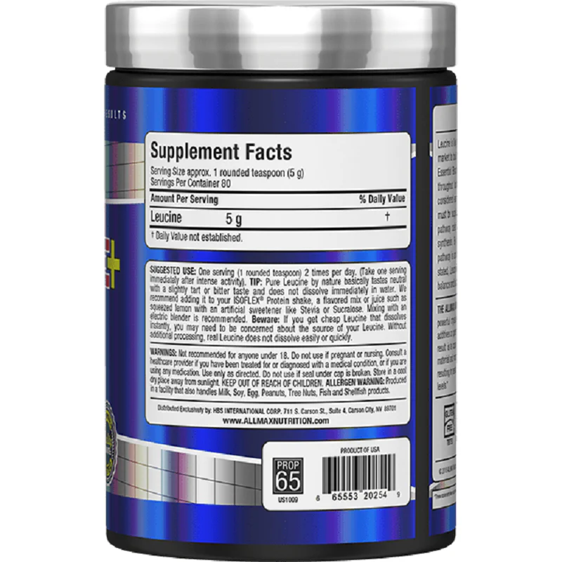 Allmax Leucine+ 400g - Image 3