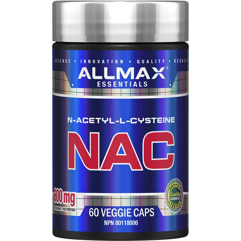 Allmax NAC (N-Acetyl-L-Cysteine) 60 Caps - Image 2