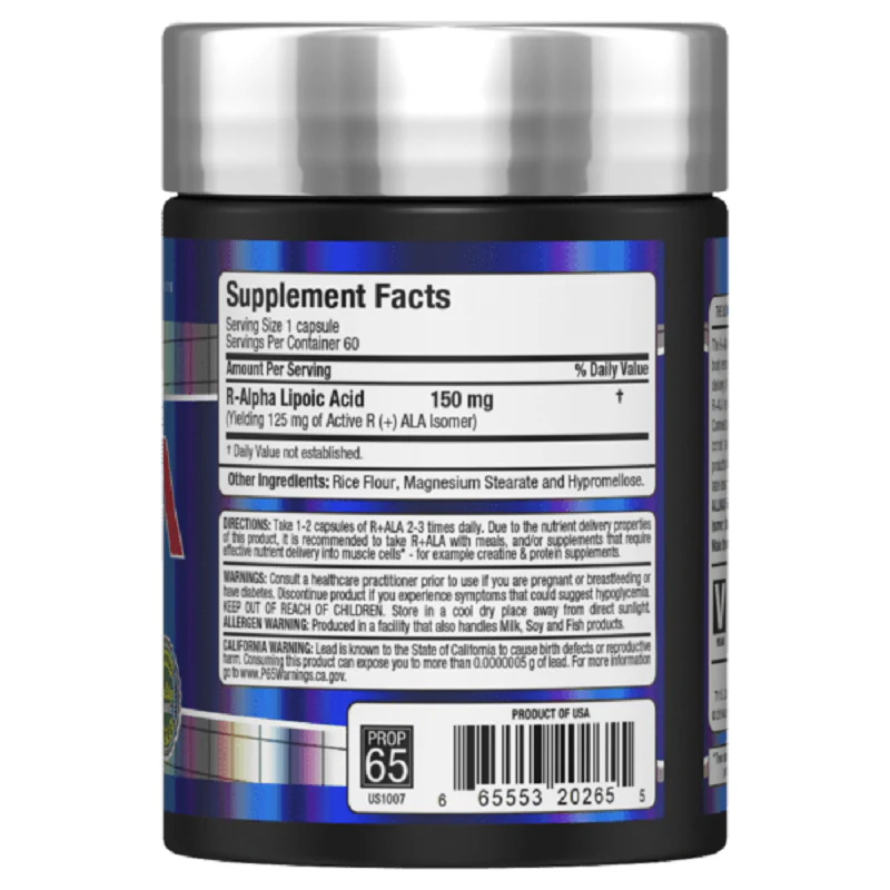 Allmax R+ALA 60 Caps - Image 3