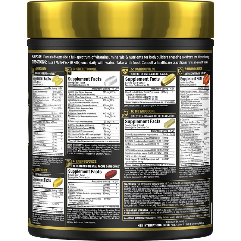 Allmax Vitastack 30 Packs - Image 3