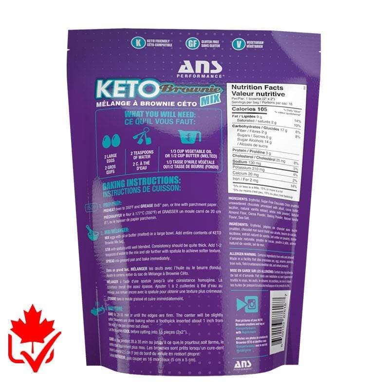 ANS Keto Brownie Mix 395g - Image 4