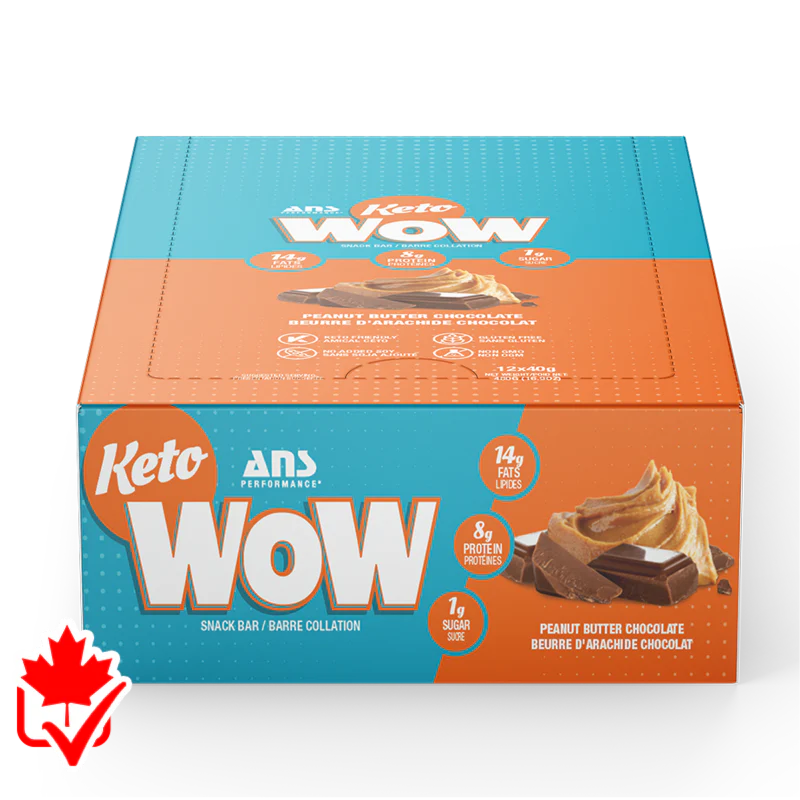 ANS KetoWOW Snack Bars BOX of 12 - Image 3