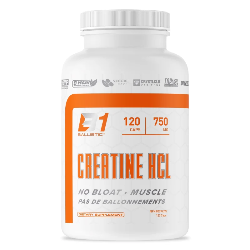 Ballistic Labs Creatine HCL 120 Caps - Image 2