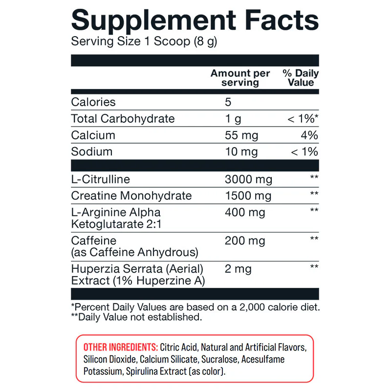 Basic Supplements Pre-Workout 30 Servings - Image 2