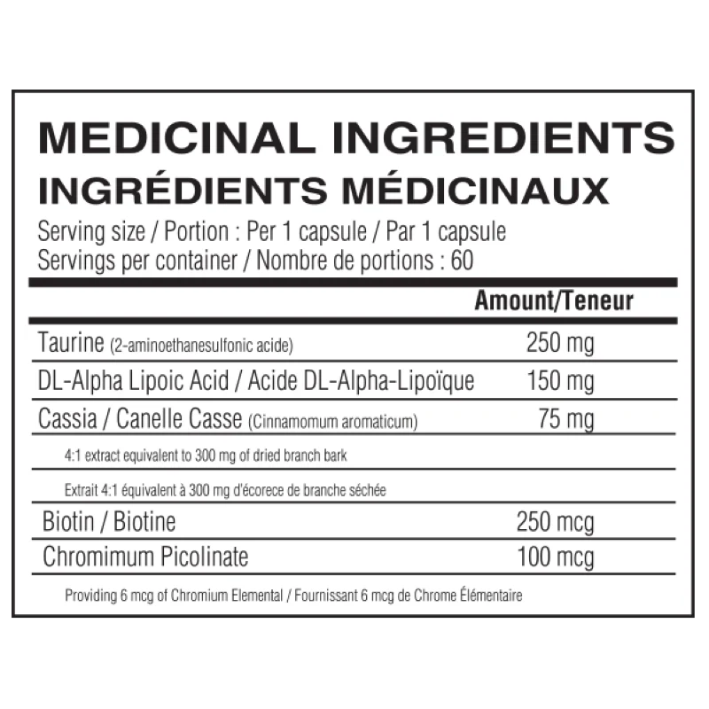 Believe Sugar+Balance 60 Vcaps - Image 3