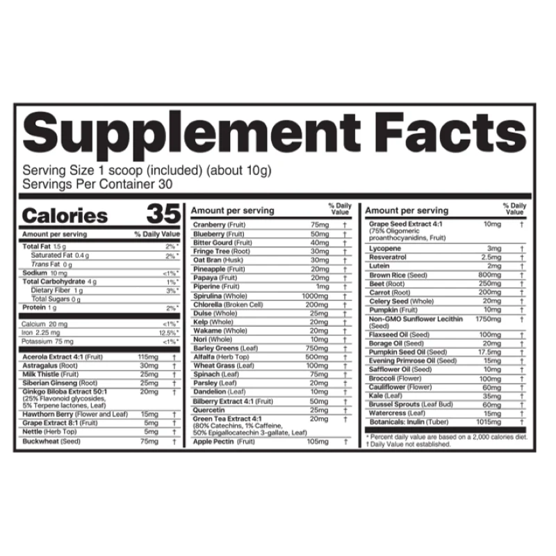 Believe Superfoods+Greens 30 Servings - Image 3