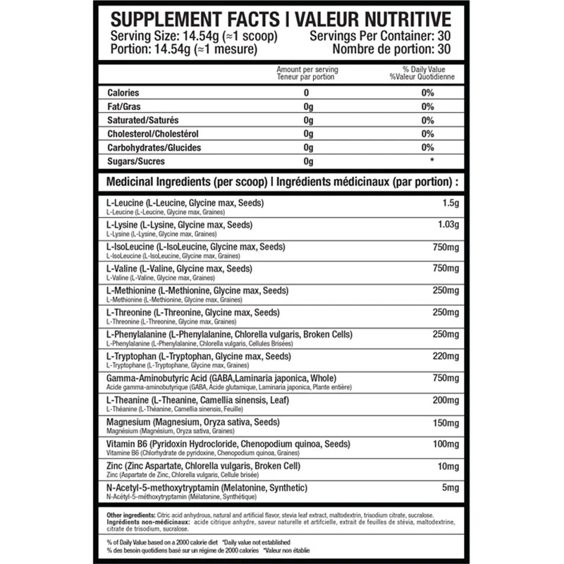 Beyond Yourself Amino-Zzz 30 Servings - Image 3