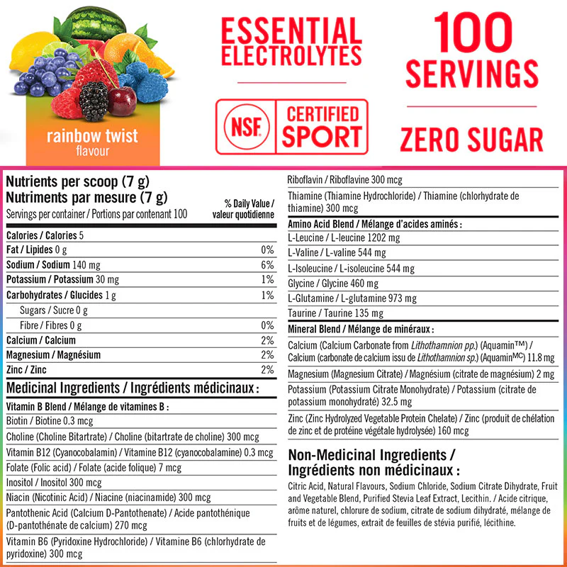 BioSteel Hydration Mix 100 Servings - Image 3