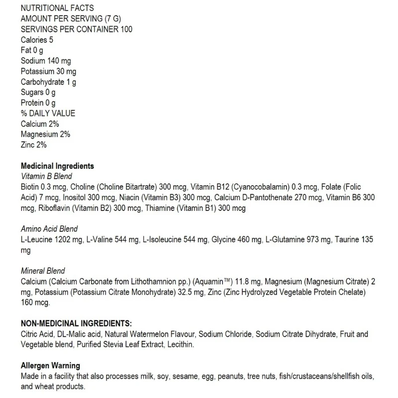 BioSteel Hydration Mix 100 Servings - Image 4