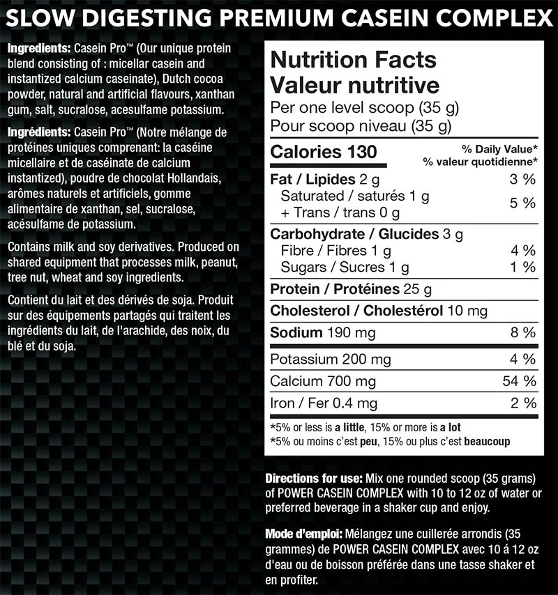 BioX Power Casein Complex 2.27kg - Image 3