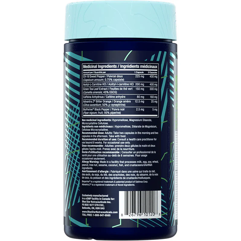 Blue Star Blade 120 Caps - Image 2