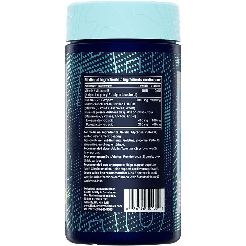 Blue Star Omega 60 Softgels - Image 2