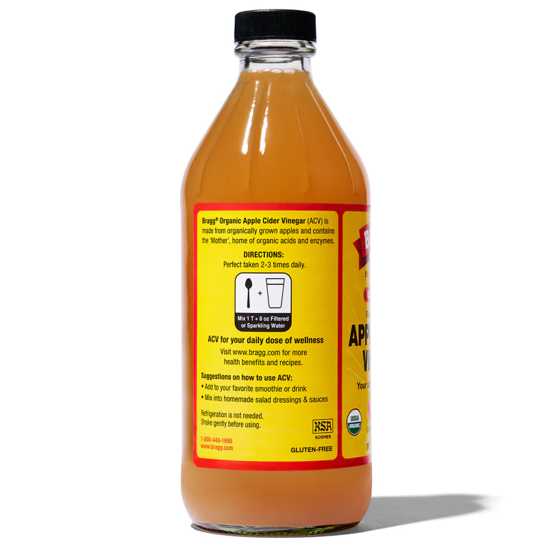 Bragg Organic Apple Cider Vinegar 473ml - Image 3