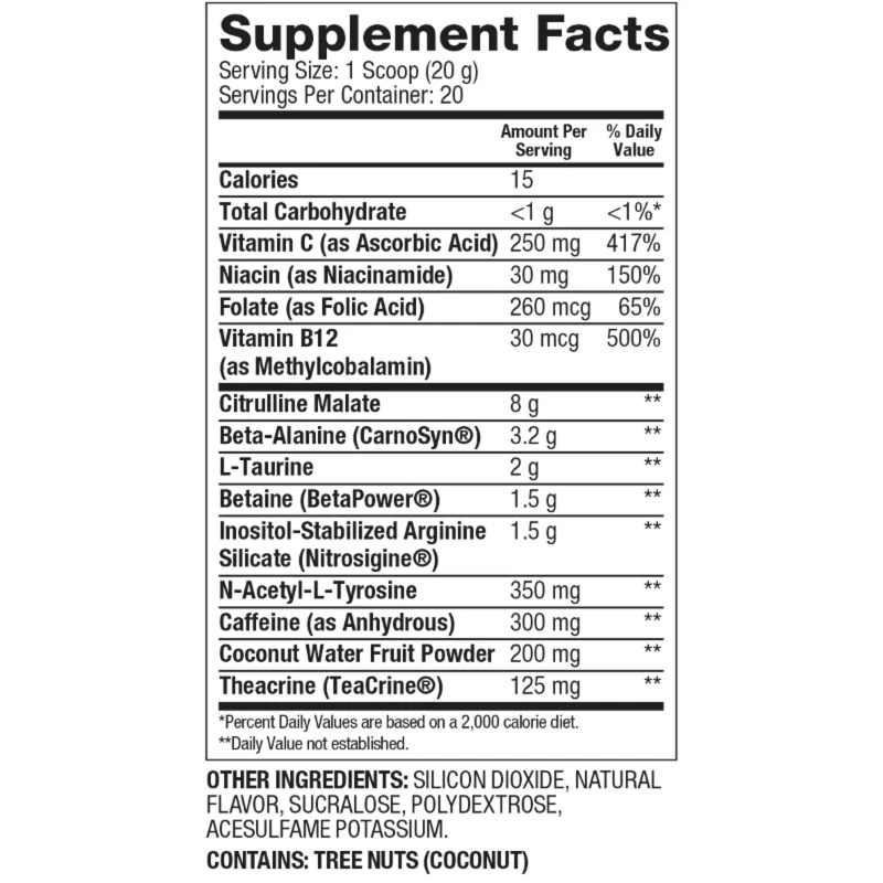 Dymatize PreWO 20 Servings - Image 3
