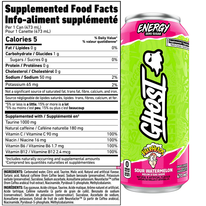 GHOST Energy Drink 473ml - Image 9
