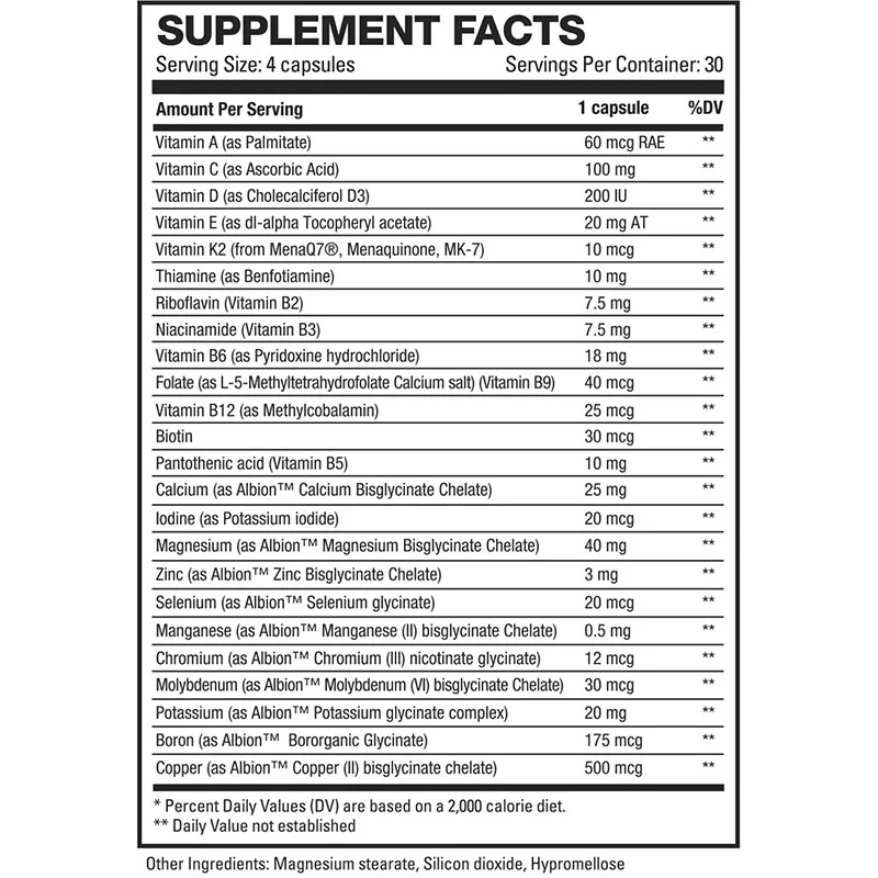 HD Muscle Multi HD 30 Servings - Image 2