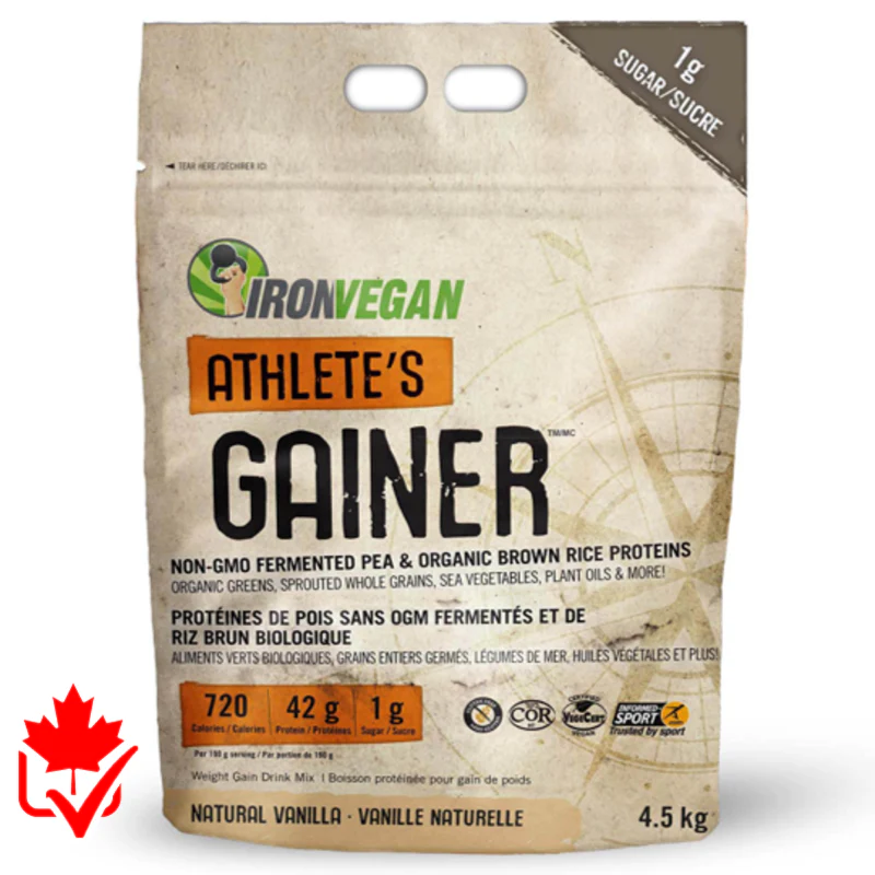 Iron Vegan Athletes Gainer 4.5kg - Image 3