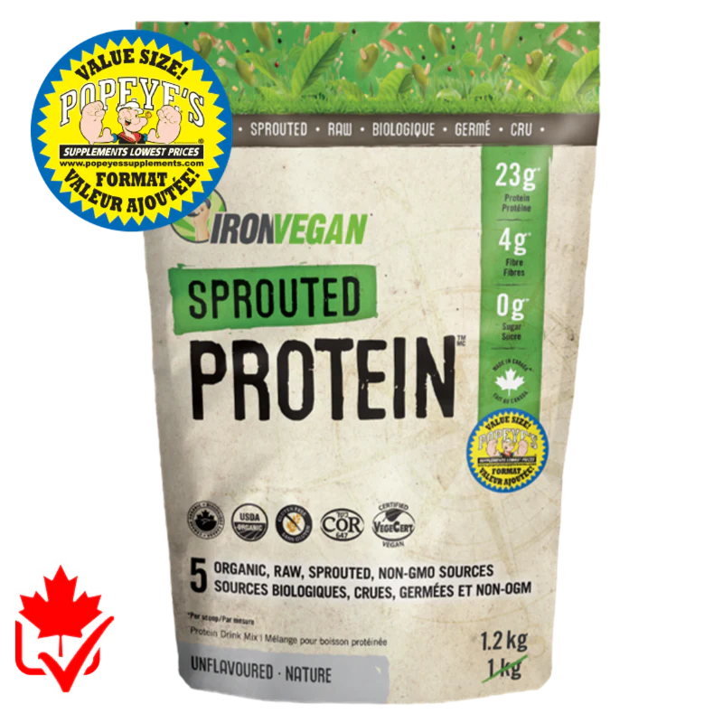 Iron Vegan Sprouted Protein 1.2kg - Image 4