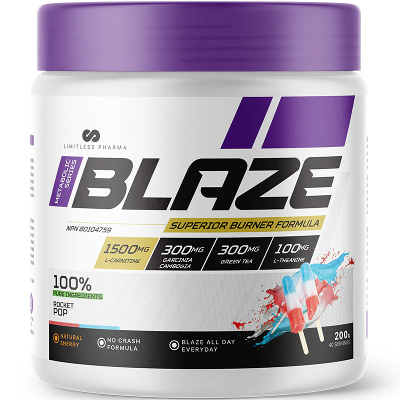 Limitless Pharma Blaze 200g (40 Servings) - Image 3