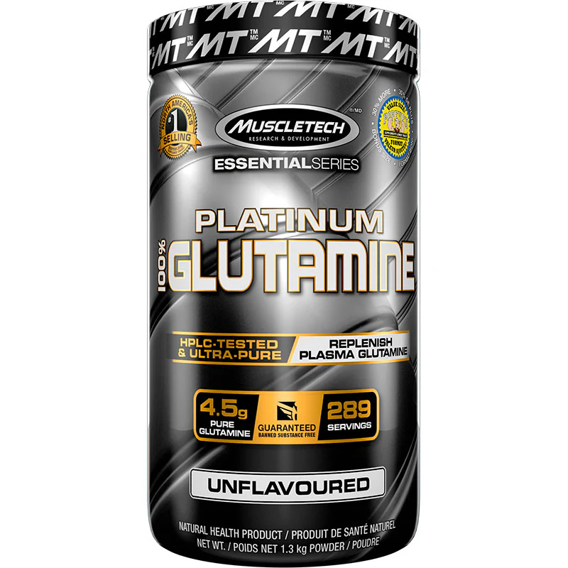 MuscleTech Platinum 100% Glutamine 1300g - Image 4