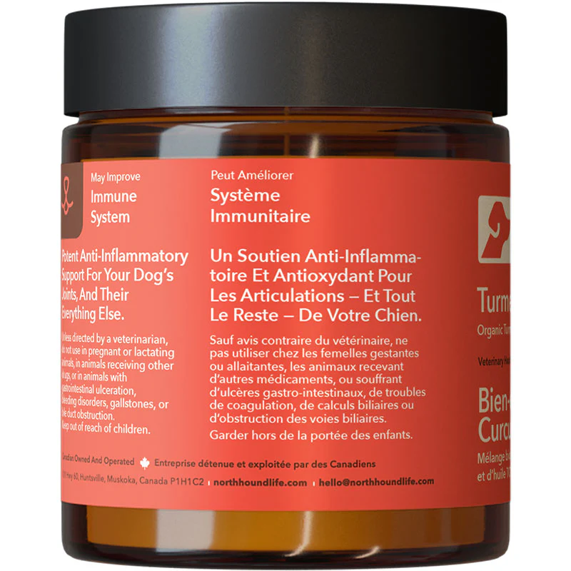 North Hound Life (Pet) Tumeric Wellness+ 125g - Image 3