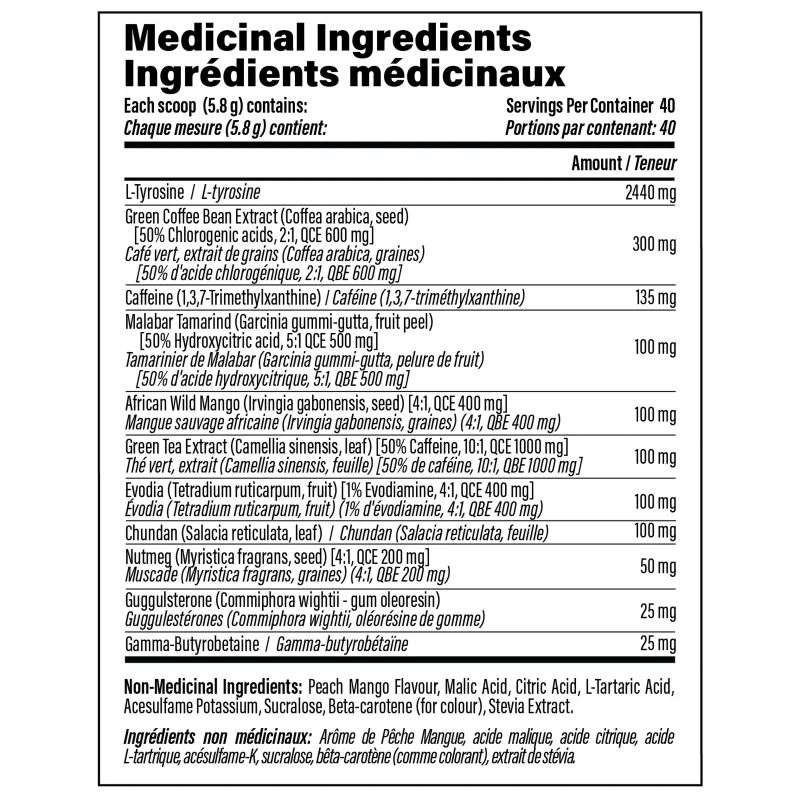 Nutrabolics Thermal XTC 40 Servings - Image 3