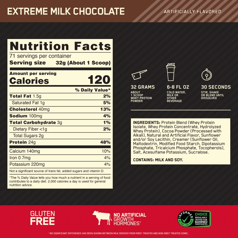 Optimum Nutrition Gold Standard Whey 4.65lb - Image 4