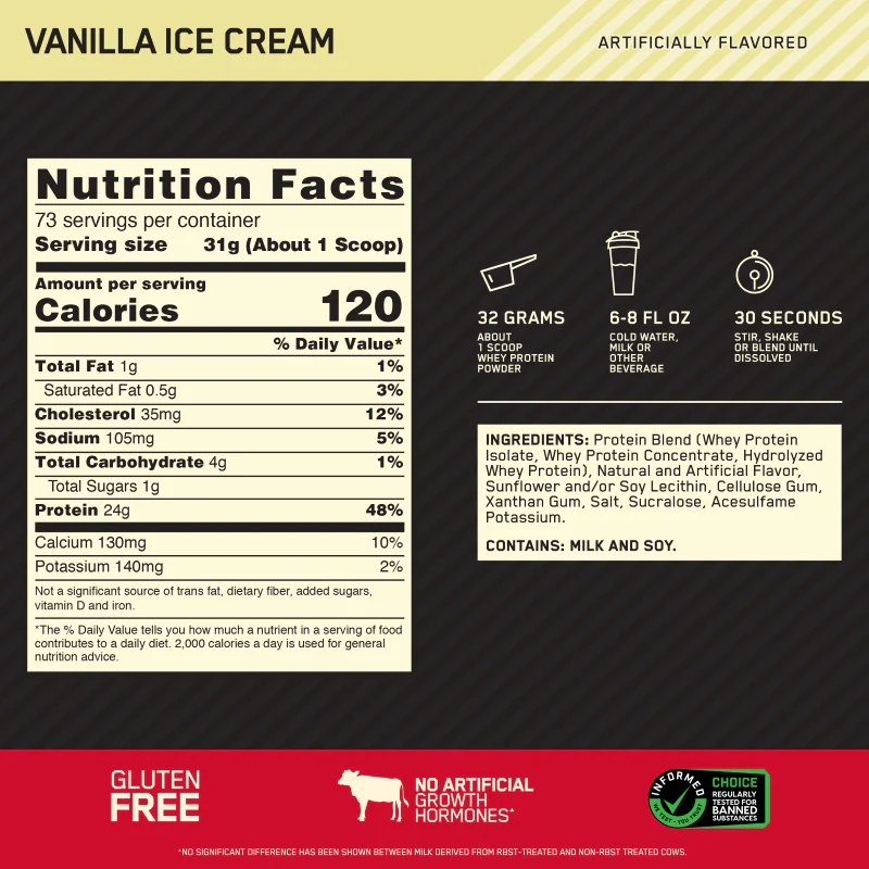 Optimum Nutrition Gold Standard Whey 4.65lb - Image 6