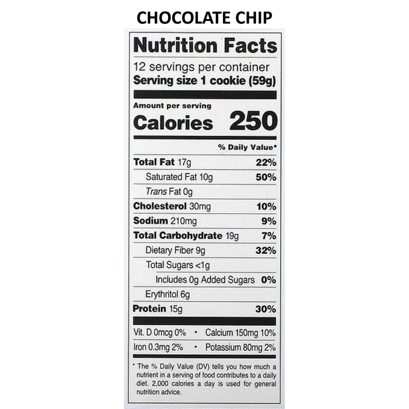 Quest Protein Cookies BOX of 12 - Image 3