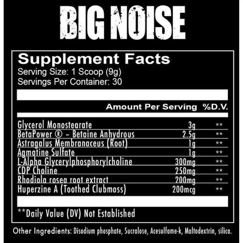 Redcon1 Big Noise 30 Servings - Image 3