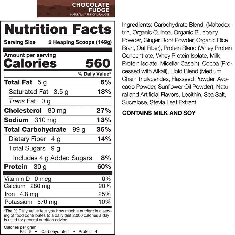 Rivalus Clean Gainer 12lb - Image 9