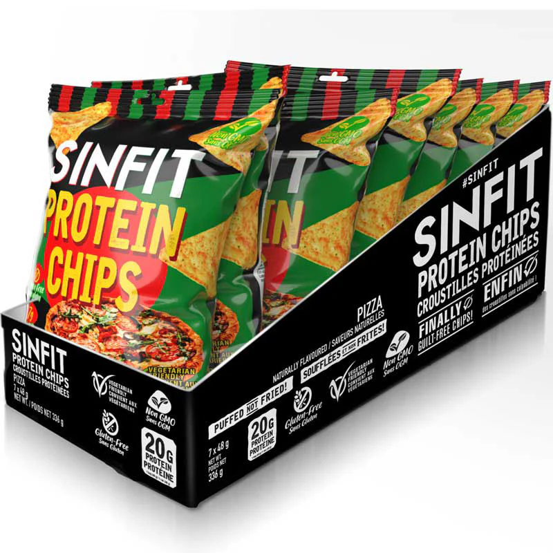 SinFit Protein Chips Box of 7 Bags - Image 4
