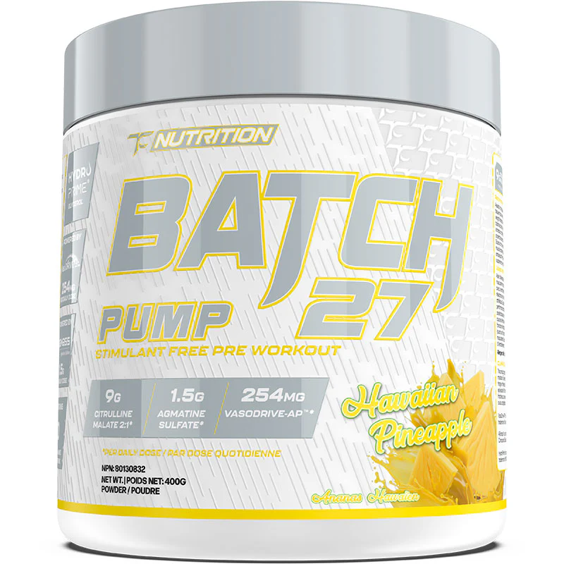TC Nutrition Batch 27 Non-Stim 40 Servings - Image 6